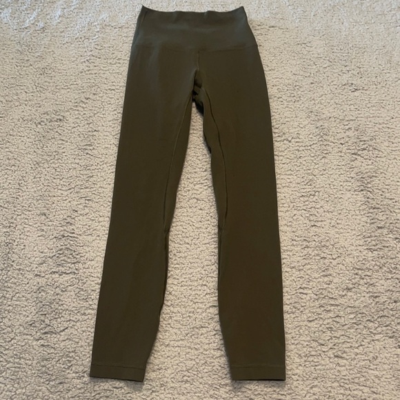 Lululemon Align Pant II 26" size 2 color green - Picture 1 of 6